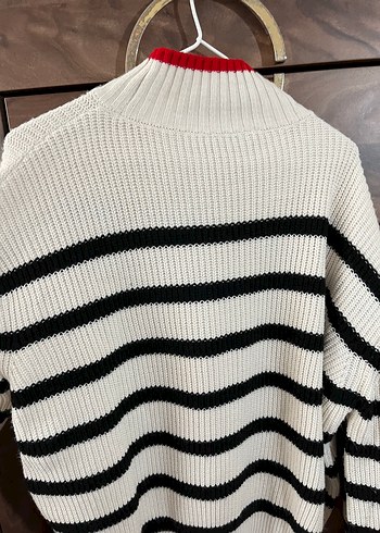 Trendyol Kırmızı Örgü Kadın Kazak - Görsel 3