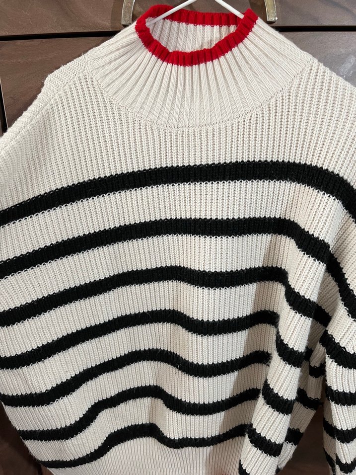 Trendyol Kırmızı Örgü Kadın Kazak - Görsel 2