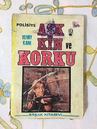 Aşk kin korku kitabı birinci baskısı 