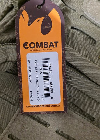 COMBAT ORJINAL JANDARMA A/T SIRT ÇANTASI - Görsel 2