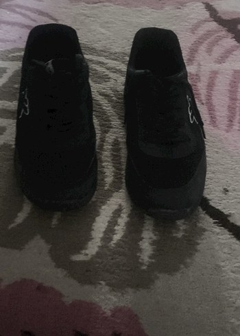 Siyah Kadın Stiletto Topuklu Spor Ayakkabı
