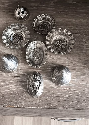 Gri Nakışlı Geleneksel Sofra Takımı - Görsel 2