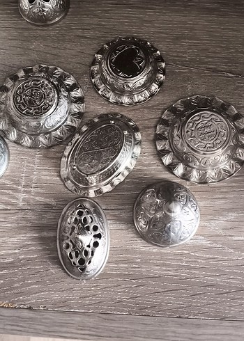 Gri Nakışlı Geleneksel Sofra Takımı - Görsel 3