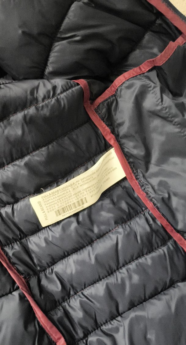 Bordo Fermuarlı Kadın Kışlık Mont - Görsel 3