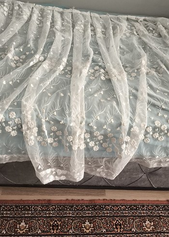 Tül Perde en 1 39 boy 112 cm - Görsel 3