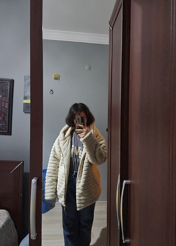 defacto peluş mont