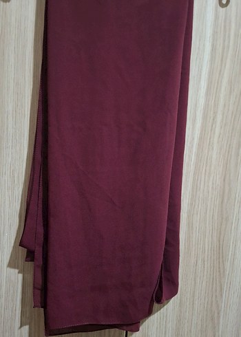 Bordo Kadın şal - Görsel 3