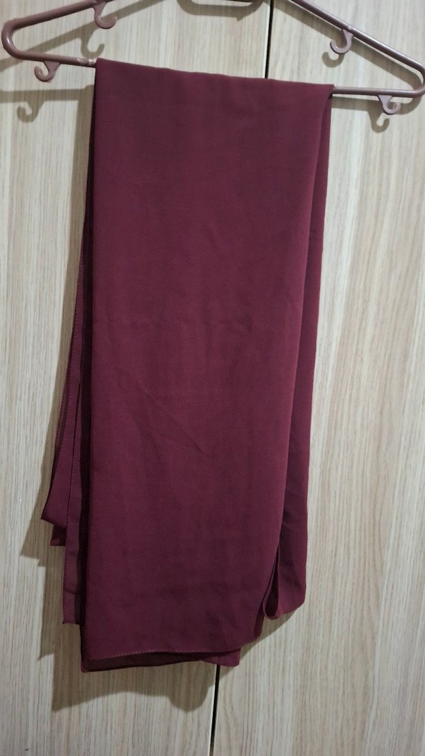 Bordo Kadın şal - Görsel 4