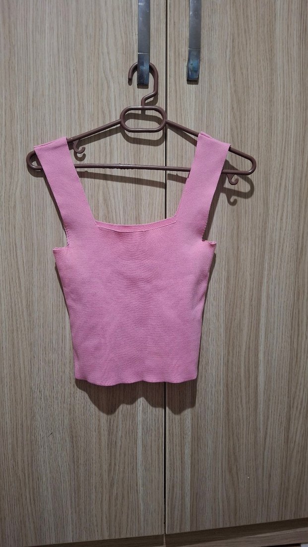 Pembe Triko Kadın Atlet - Görsel 2