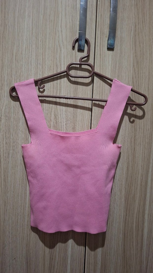 Pembe Triko Kadın Atlet - Görsel 3