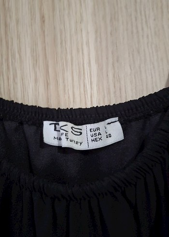 Uzun Kollu Siyah Kat Kat Elbise - Görsel 2