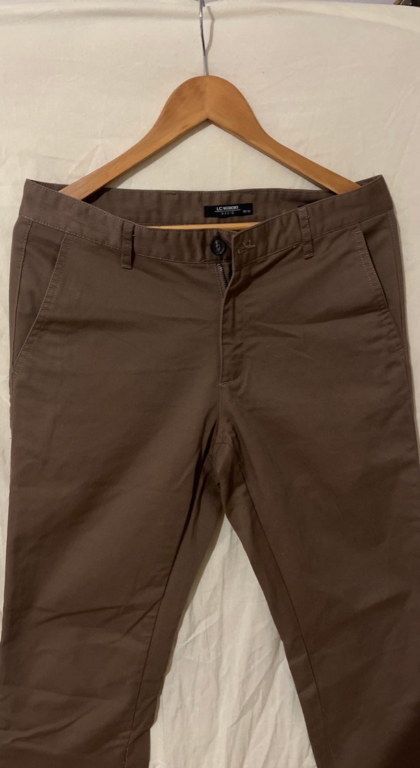 Erkek Bej Regular Fit Pantolon - Görsel 2