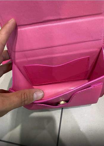 PINKO Siyah Deri Tokalı Kadın Çanta - Görsel 3