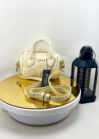 Vakko Beyaz Dantel Detaylı Kadın Çanta - Görsel 2