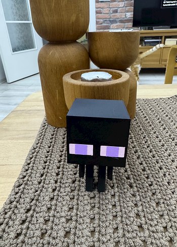  Beden Minecraft Enderman Figürü