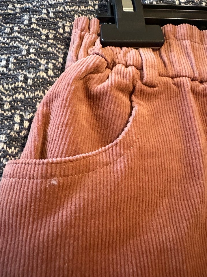 Düğmeli Pastel Kahverengi Midi Süet Etek - Görsel 3