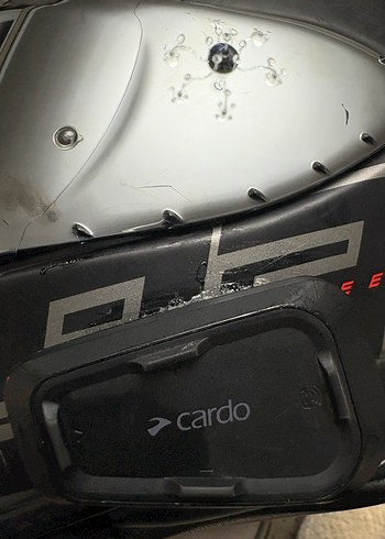 Siyah Parlak SHOEI Biker Kask - Görsel 3