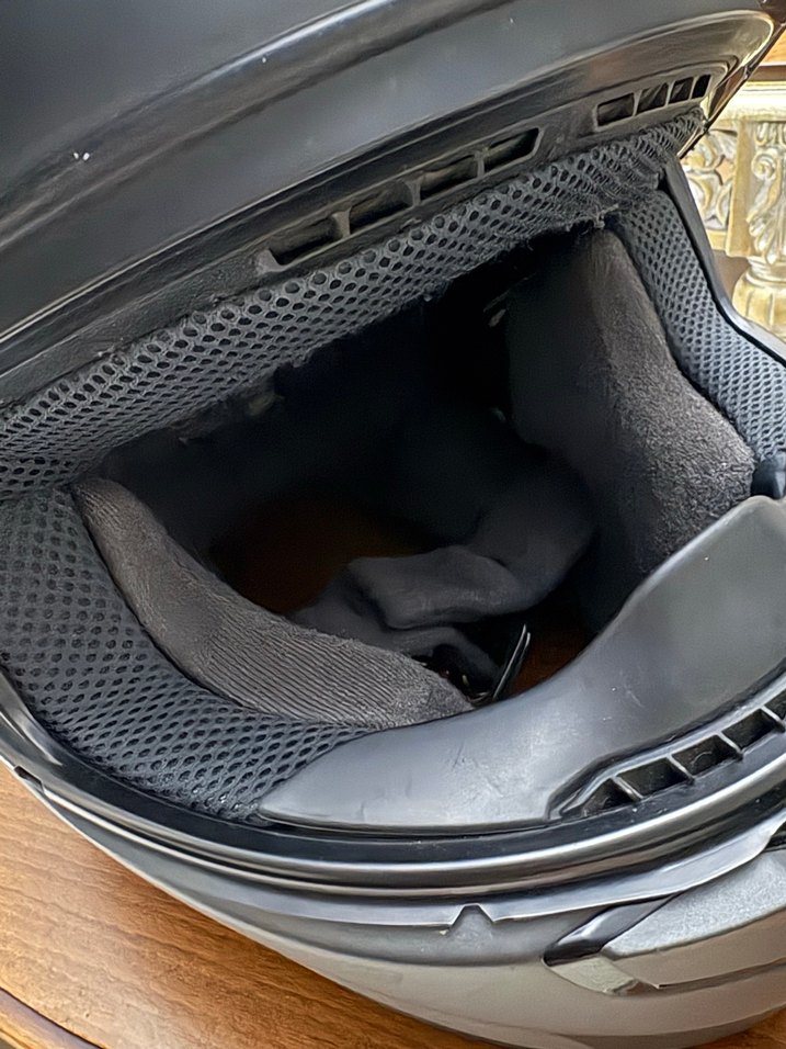 Siyah Parlak SHOEI Biker Kask - Görsel 4