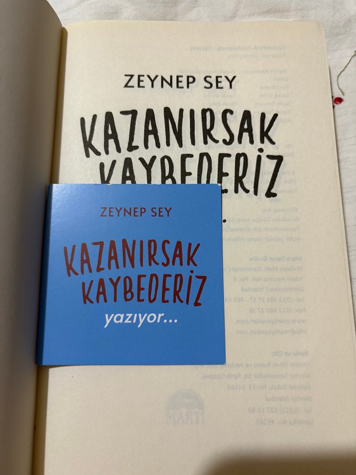 Kazınırsak Kaybederiz Serisi - Zeynep Sey - Görsel 3