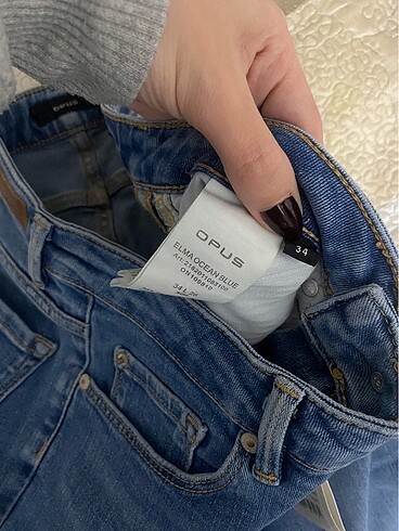 36 Beden Opus Elma model yüksek bel jean