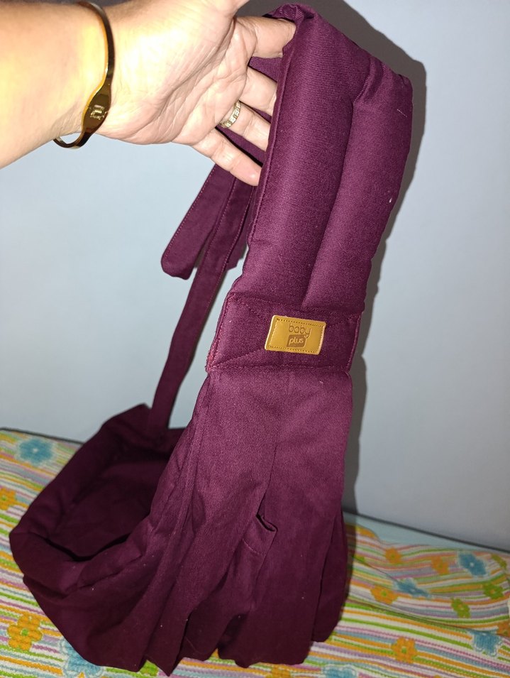 Mor Bebek Taşıma Slingi - Görsel 2