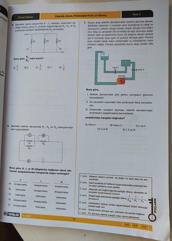 Beden 10. Sınıf Fizik Soru Bankası