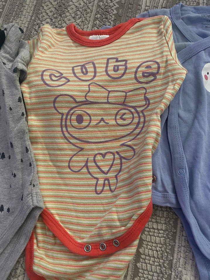 Erkek Bebek Body - Görsel 3