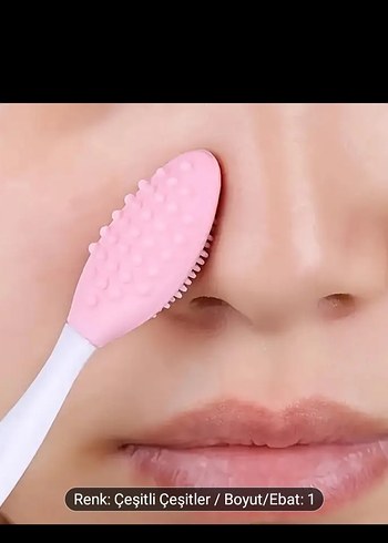 Renkli Yüz Temizleme Fırçaları - 3'lü Set - Görsel 2