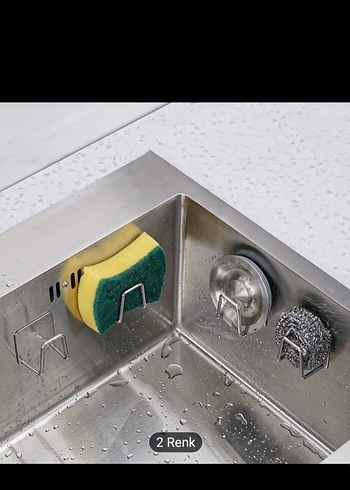 Gri Metal Mutfak Askısı - Görsel 4