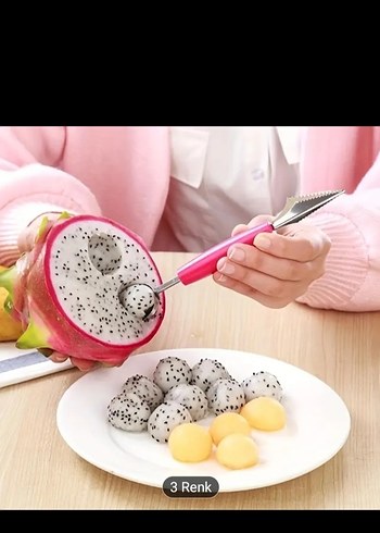 Turkuaz Renkli Plastik Mutfak Aracı - Görsel 4