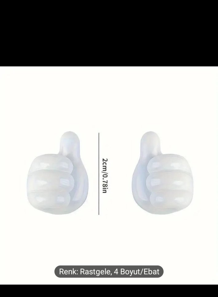 Renkli Velcro Kablo ve Anahtar Tutucu 4pcs - Görsel 3