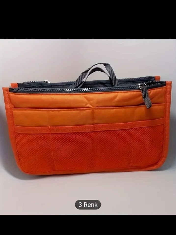 Çok Bölmeli Unisex Makyaj & Seyahat Çantası - Görsel 2