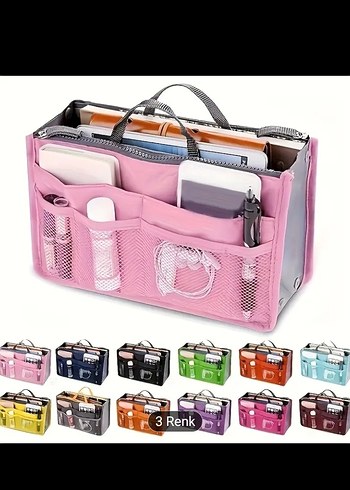 Çok Bölmeli Makyaj & Seyahat Çantası - Görsel 2