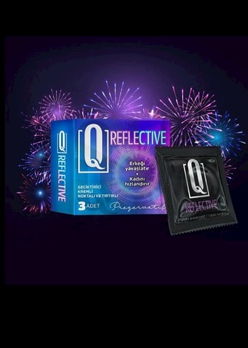 Q Reflective Geciktirici Kremli Prezervatif 3'lü - Görsel 2