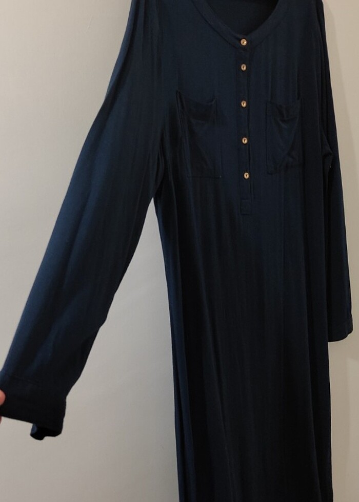 Penye Günlük Elbise  - Görsel 4