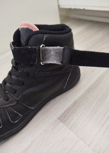 Lotto Pembe Siyah Kız Çocuk High Sneaker - Görsel 7