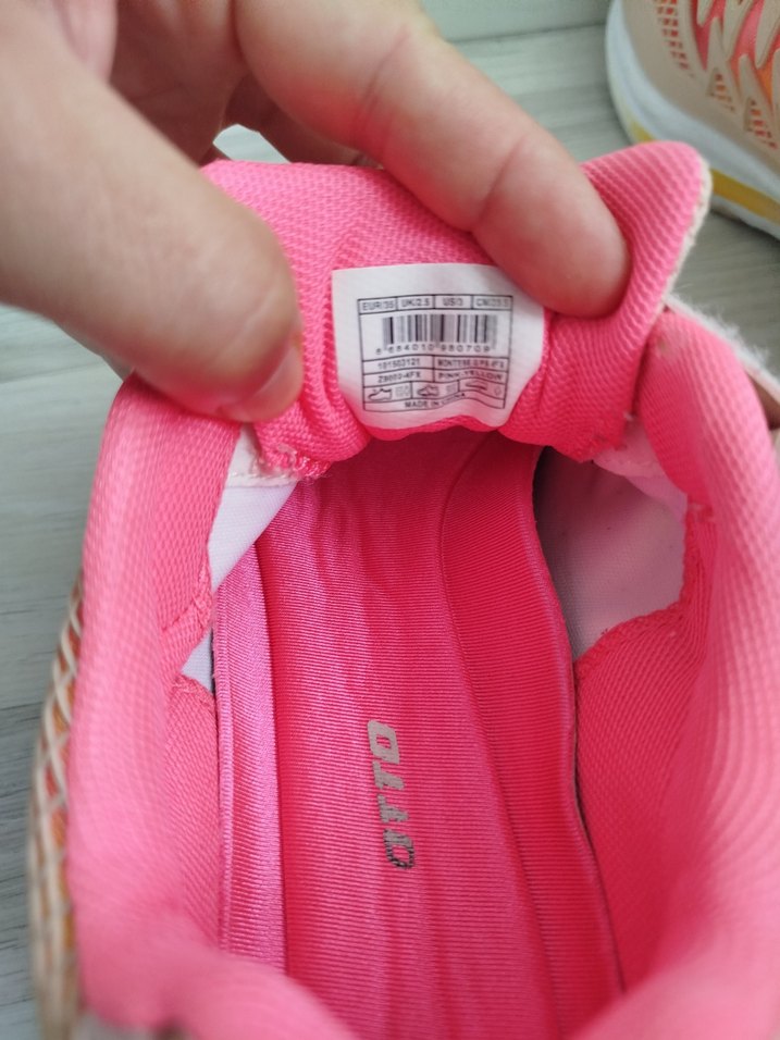 Kız Çocuk Pembe Bağcıklı Spor Ayakkabı - Görsel 4