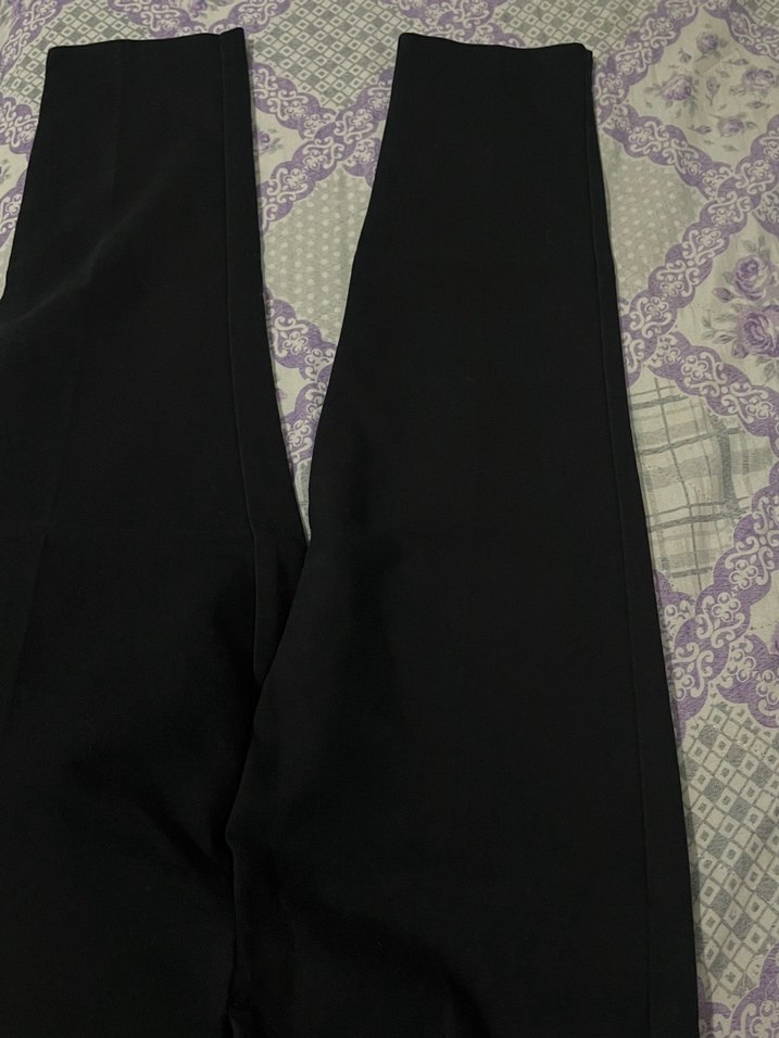 LCWSION Siyah Kadın Midi Kumaş Pantolon - Görsel 5