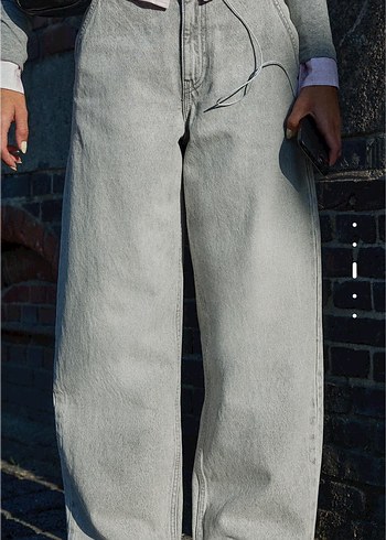 Baggy fit pantolon kesim jean - Görsel 2