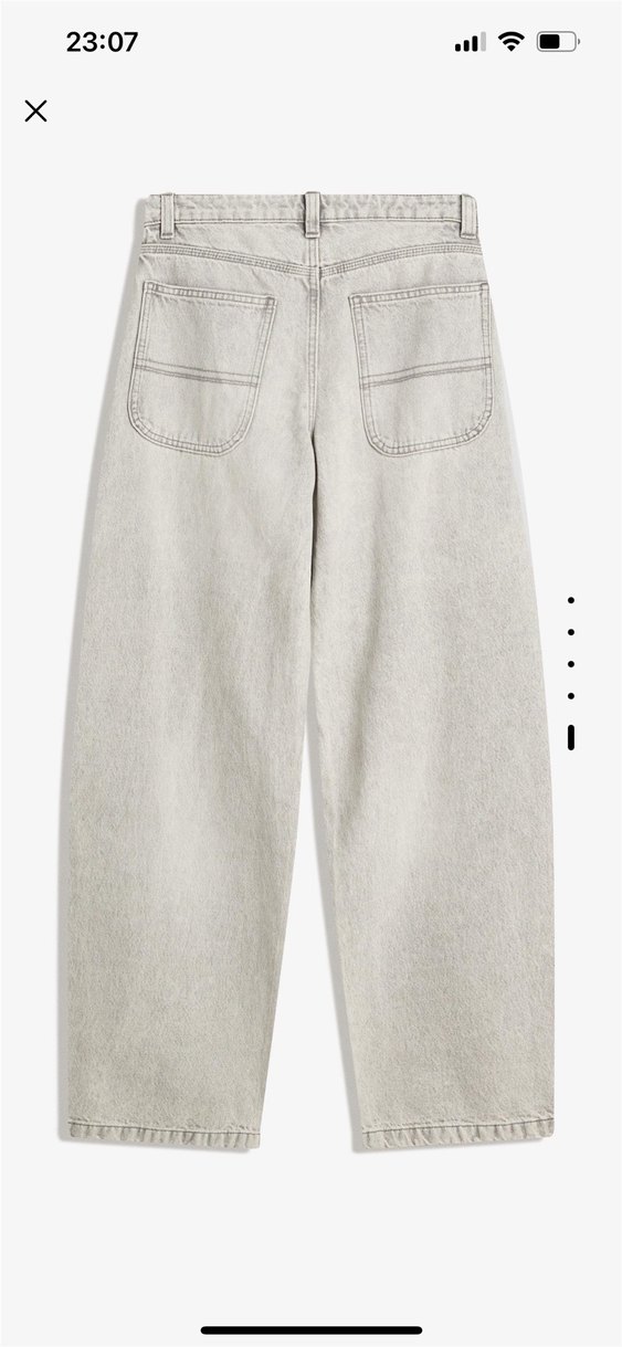 Baggy fit pantolon kesim jean - Görsel 4