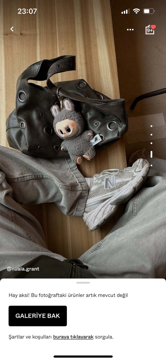 Baggy fit pantolon kesim jean - Görsel 3