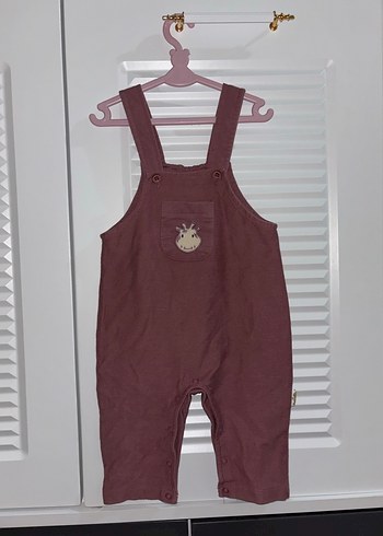 3lü Bebek Kız Tulumu Düğmeli Ceketli - Görsel 4