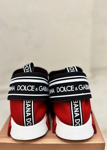 Dolce & Gabbana Kırmızı Erkek Spor Ayakkabı - Görsel 2