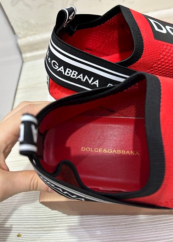 Dolce & Gabbana Kırmızı Erkek Spor Ayakkabı - Görsel 6