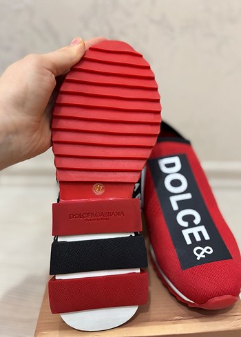 Dolce & Gabbana Kırmızı Erkek Spor Ayakkabı - Görsel 3