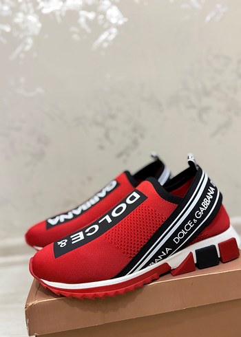 Dolce & Gabbana Kırmızı Erkek Spor Ayakkabı - Görsel 5