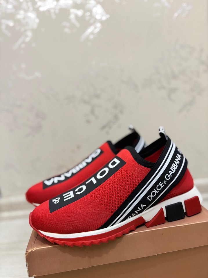 Dolce & Gabbana Kırmızı Erkek Spor Ayakkabı - Görsel 5