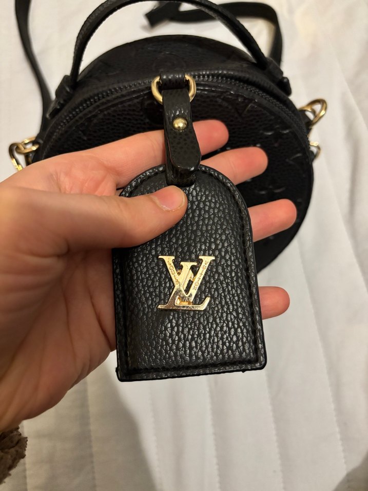 Louis Vuitton Siyah Deri Kadın Çanta - Görsel 4