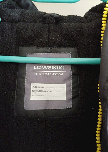 Düğmeli Erkek Çocuk siyah Street Wear Kaban - Görsel 7