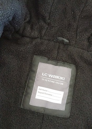 Düğmeli Erkek Çocuk siyah Street Wear Kaban - Görsel 10